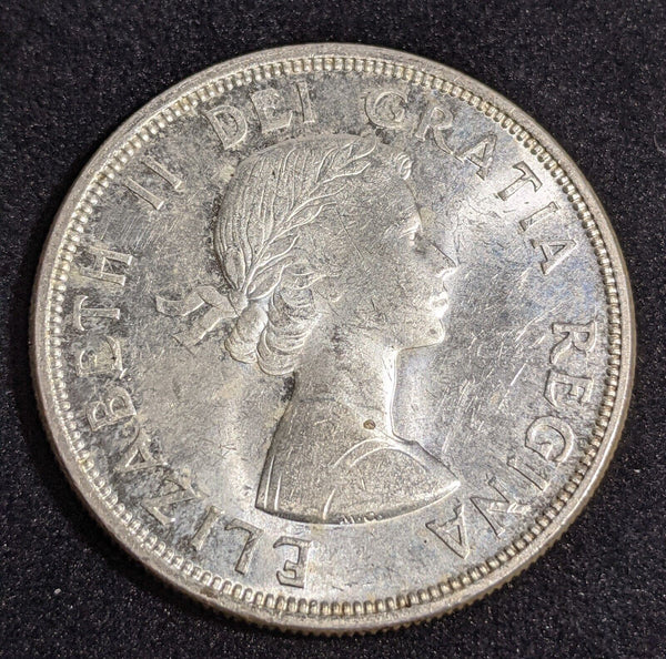 Canada 1964 Dollar KM# 58 Scratches #181 #31C