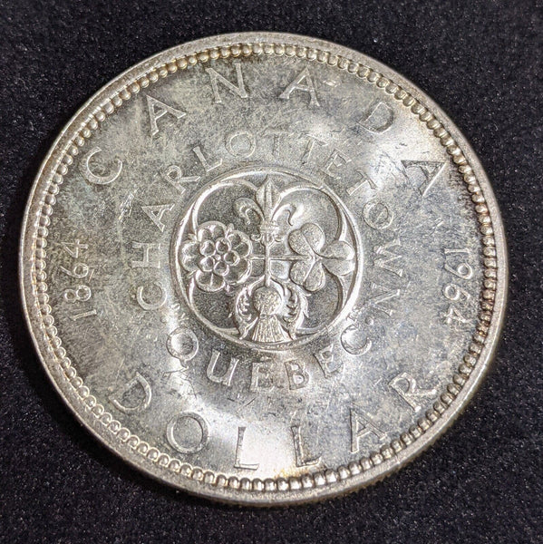 Canada 1964 Dollar KM# 58 Scratches #190 #31C
