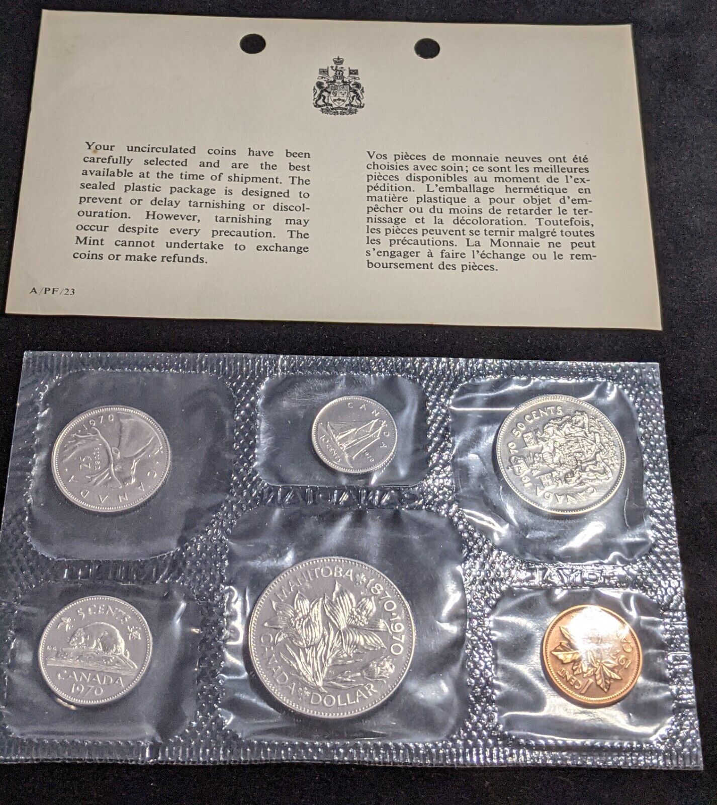 Canada 1970 Proof Like Mint Set #368