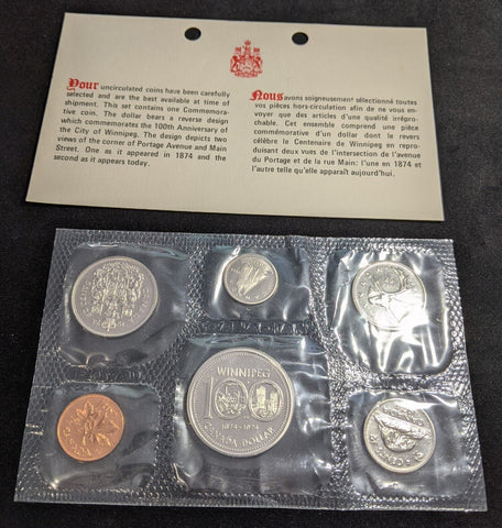 Canada 1974 Proof Like Mint Set #386
