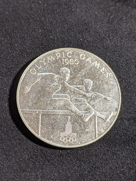 Western Samoa 1980 $10 Tala Olympic Games Silver KM# 36 #101