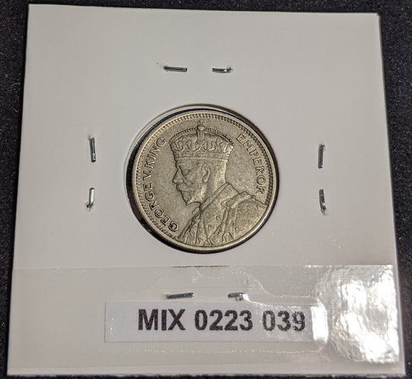 New Zealand 1936 Sixpence 6d KM# 2 #039 #32A