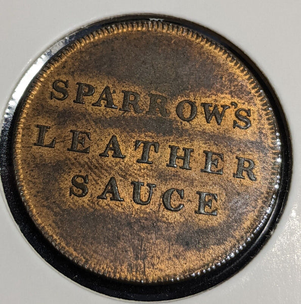 GB 1826 Farthing Merchant Token Sparrow Nail Hot Air Balloon Bell#2881 #017#32A
