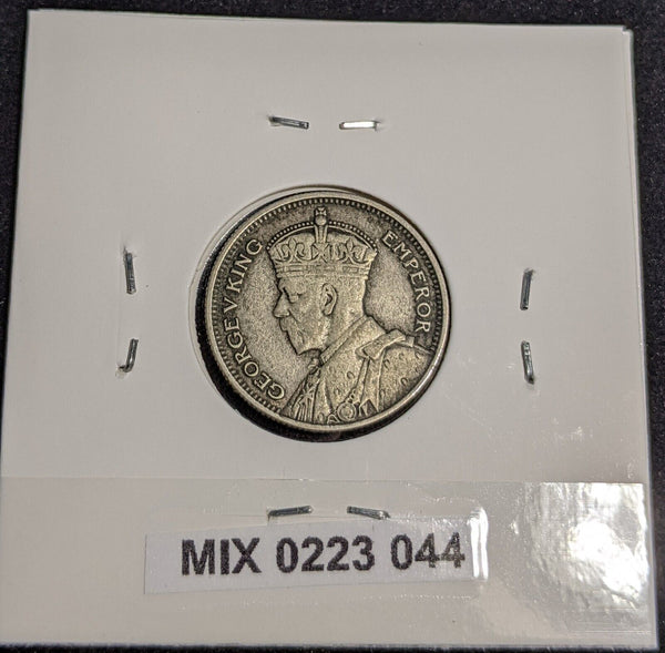 New Zealand 1934 Sixpence 6d KM# 2 #044 #32A