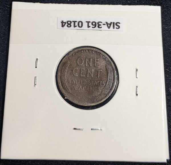 USA 1919 Cent KM# 132 Rim Damage #0184 #32B
