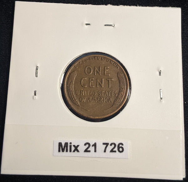 USA 1945 Cent KM# 132 Scratches #726 #32B