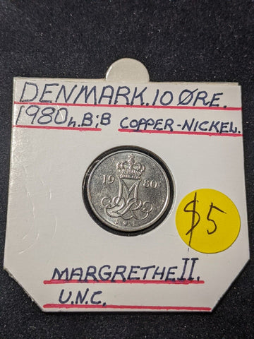 Denmark 1980 h 10 Ore KM# 860.2