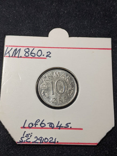 Denmark 1980 h 10 Ore KM# 860.2