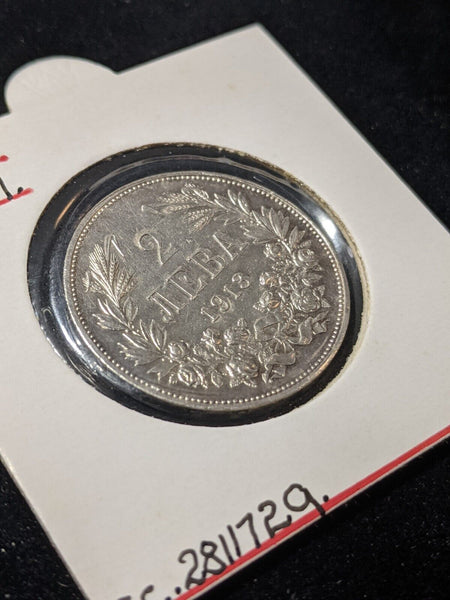 Bulgaria 1913 2 Leva KM# 32