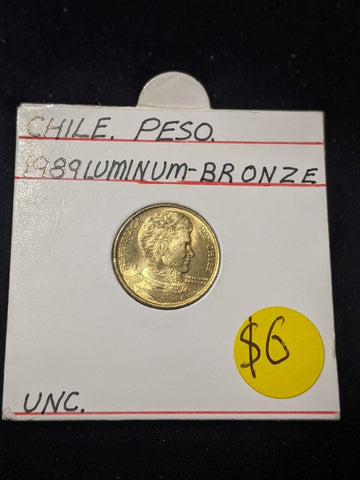 Chile 1989 Peso KM# 216.2