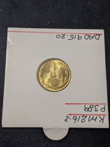 Chile 1989 Peso KM# 216.2