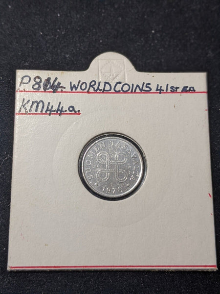 Finland 1970 Penni KM# 44a