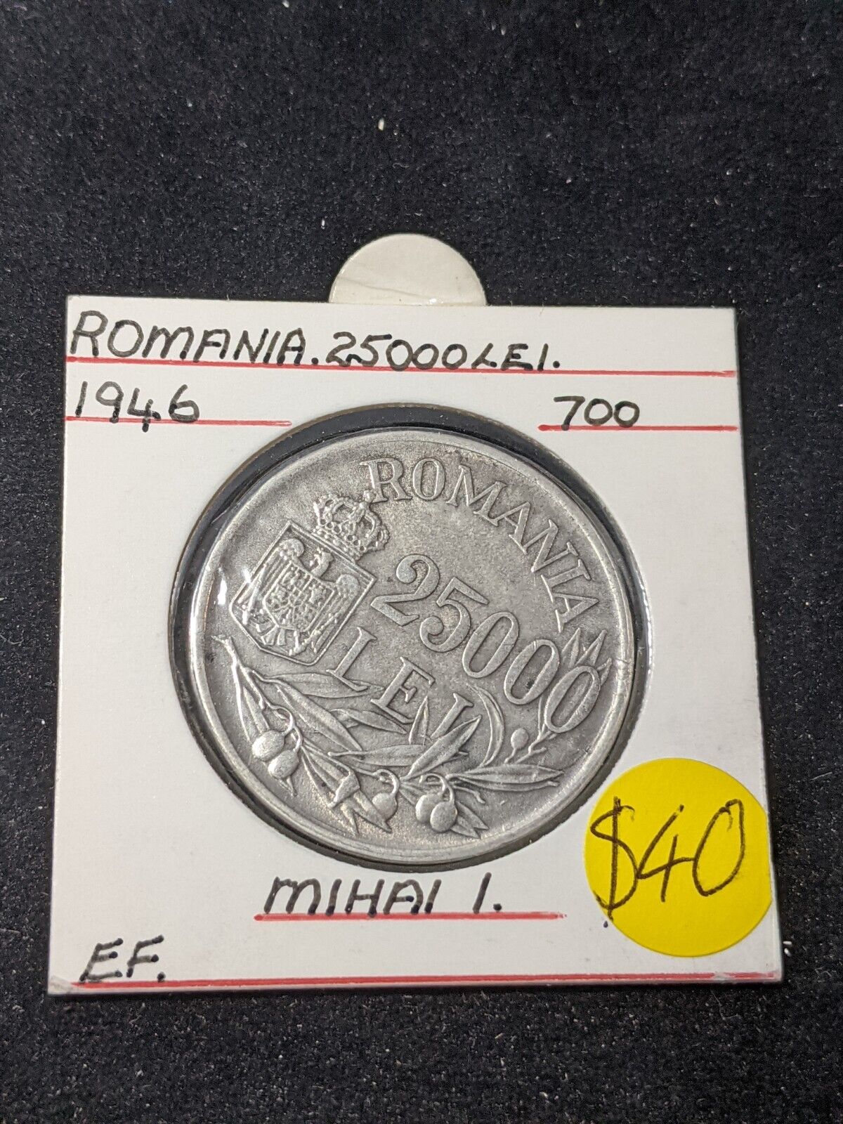Romania 1946 25000 Lei KM# 70