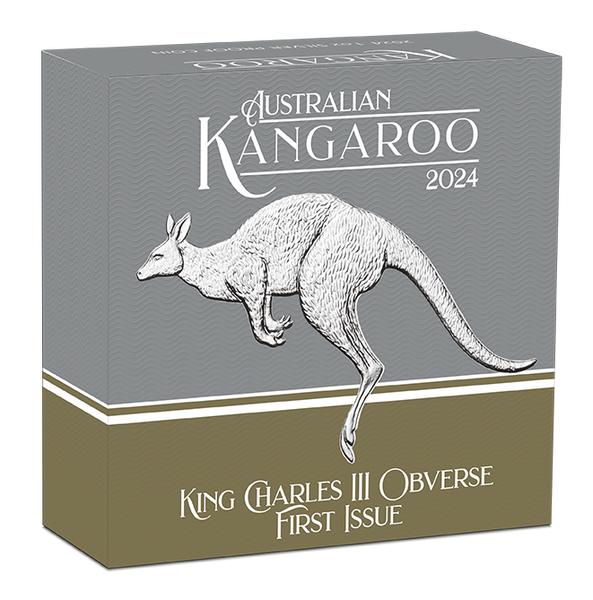 2024 King Charles III Kangaroo 1oz Silver Proof