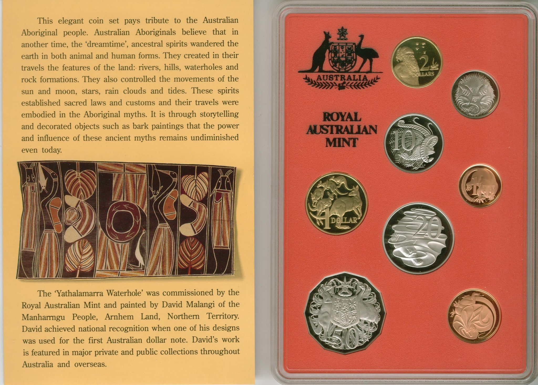 1990 Proof Set Aboriginal Australian