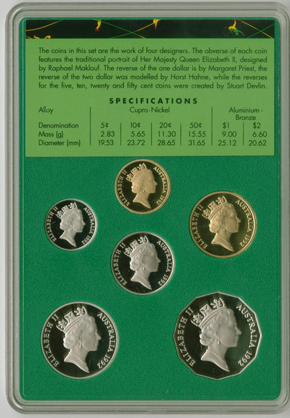 1992 Proof Set  Barcelona Olympics