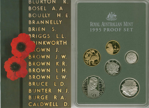 1995 Proof Set - End of WWII 50th Anniversary