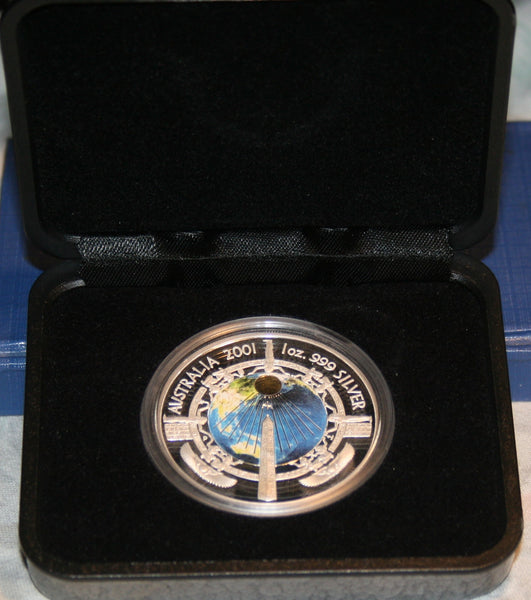 2001 1oz Silver Millennium Coin