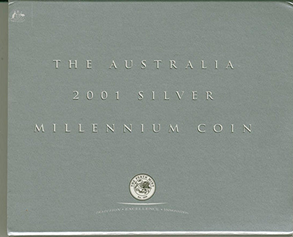 2001 1oz Silver Millennium Coin