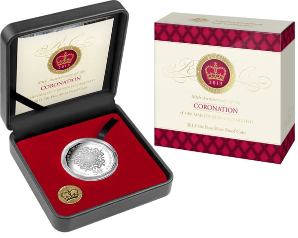 2013 Fifty Cent Proof Coin 60th Anniversary of the Coronation of Elizabeth II