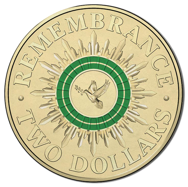 2014 $2 - Remembrance Day Peace Dove - Al-Br Coin Pack