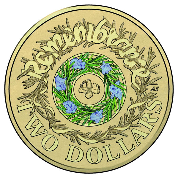 2017 $2 Spring of Rosemary Remembrance Day Coin Pack