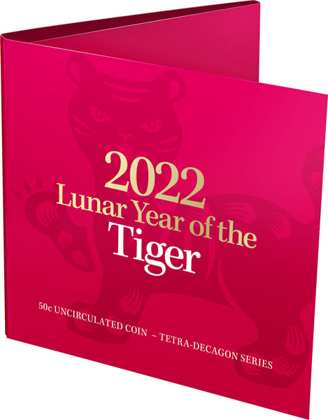 2022 50c Lunar Year of the Tiger