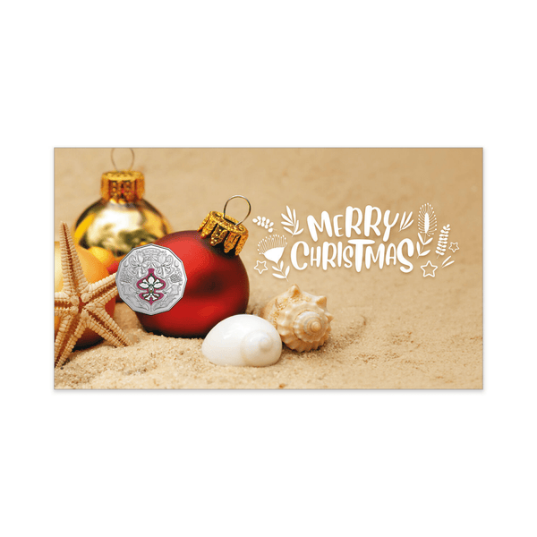 2025 Christmas - Secular Christmas Festive Floral Postal Numismatic Cover (RAM) - Nova Coins