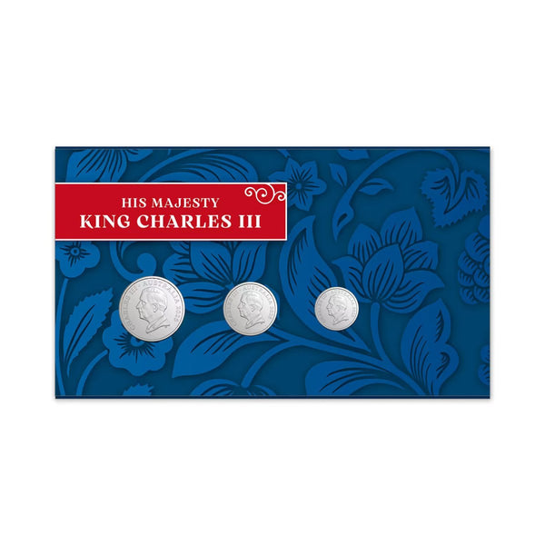 2025 The King's Birthday Three Coin Postal Numismatic Cover (PNC) - Nova Coins