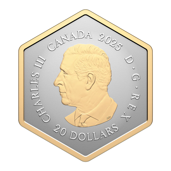 Nature’s Delight: Honey Bee 2025 1oz  Fine Silver Coin