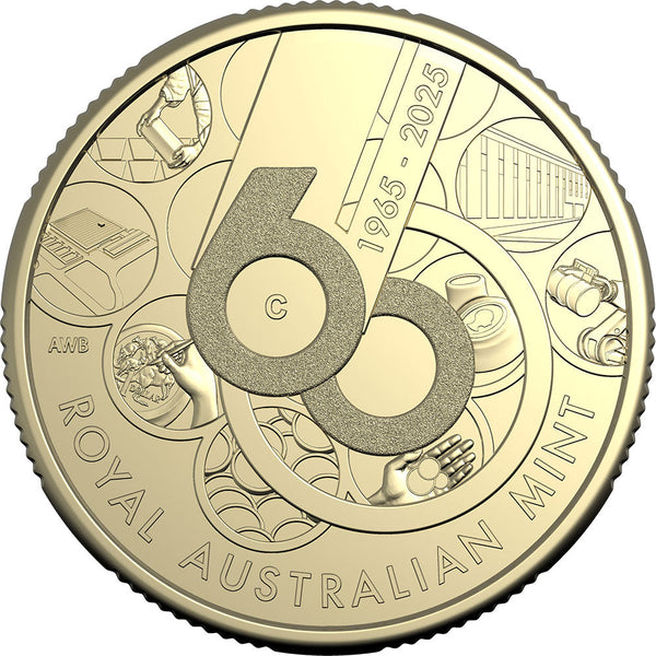 2025 $1 Mintmark & Privy Mark Four-Coin Set- 60th Anniversary of the Royal Australian Mint