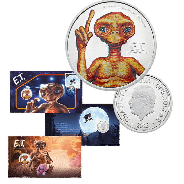 E.T. the Extra-Terrestrial 2025 $1 PNC