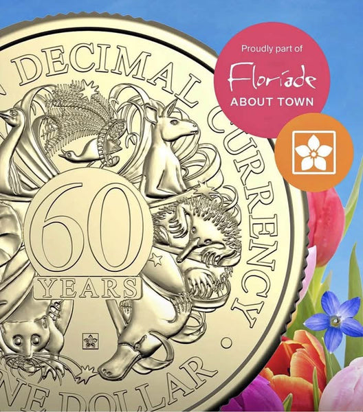 2026 $1 'ACT Bluebell Flower' Floriade Privy Mark 60th Anniversary of Decimal Currency Coin