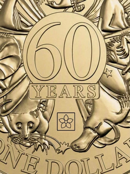 2026 $1 'ACT Bluebell Flower' Floriade Privy Mark 60th Anniversary of Decimal Currency Coin