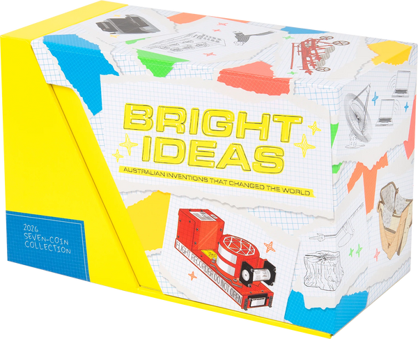 Bright Ideas 2026 $1 and $2 Privy Mark Seven-Coin Collection