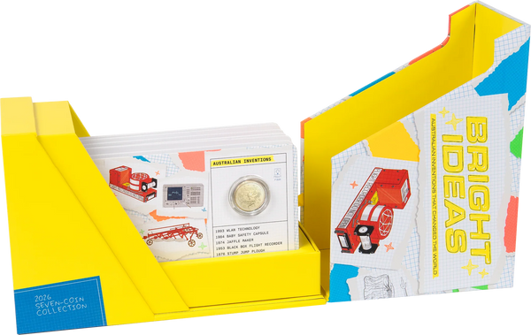 Bright Ideas 2026 $1 and $2 Privy Mark Seven-Coin Collection