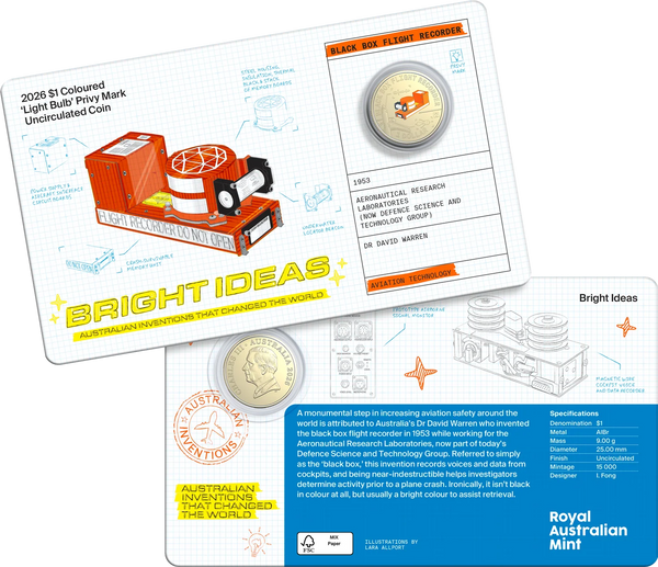 Bright Ideas 2026 $1 and $2 Privy Mark Seven-Coin Collection