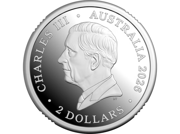 2026 Dawn Service $2 C Mintmark Colour Silver Proof Coin After Market