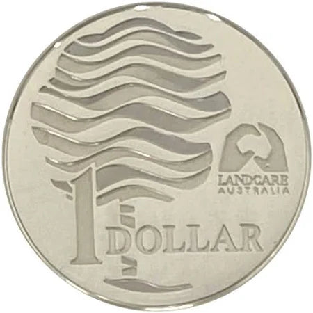 1993 Landcare $1 Silver Proof in box