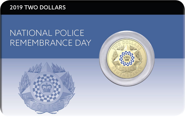 2019 $2 Police Remembrance Coin Pack