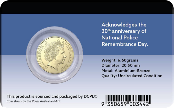 2019 $2 Police Remembrance Coin Pack