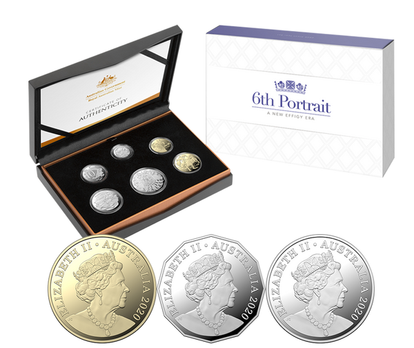 2020 Royal Australian Mint Annual Proof Set - 6th Portrait PRE OWNED