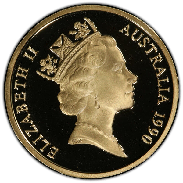 1990 Proof One Dollar $1 Australia PCGS PR69DCAM FDC UNC #3706
