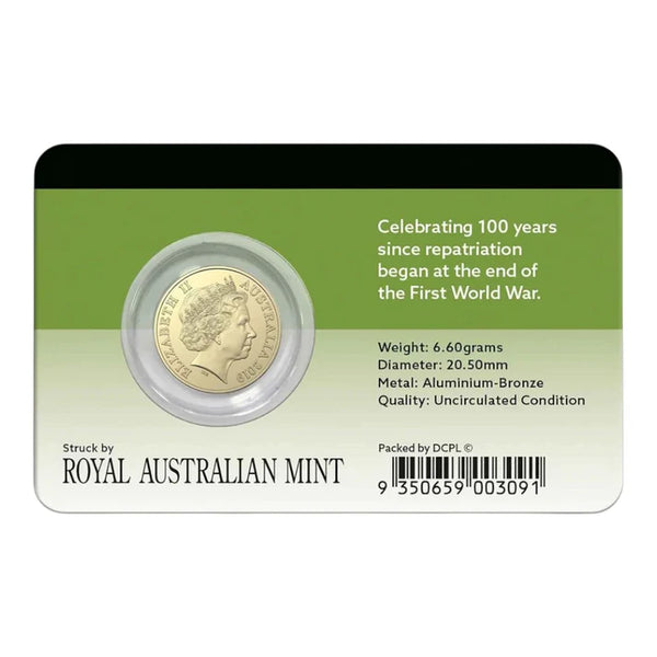 2019 $2 Repatriation Centenary Coin Pack