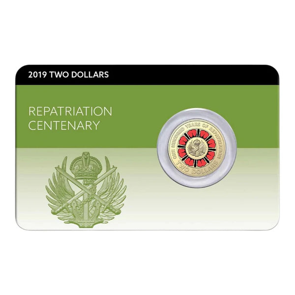 2019 $2 Repatriation Centenary Coin Pack