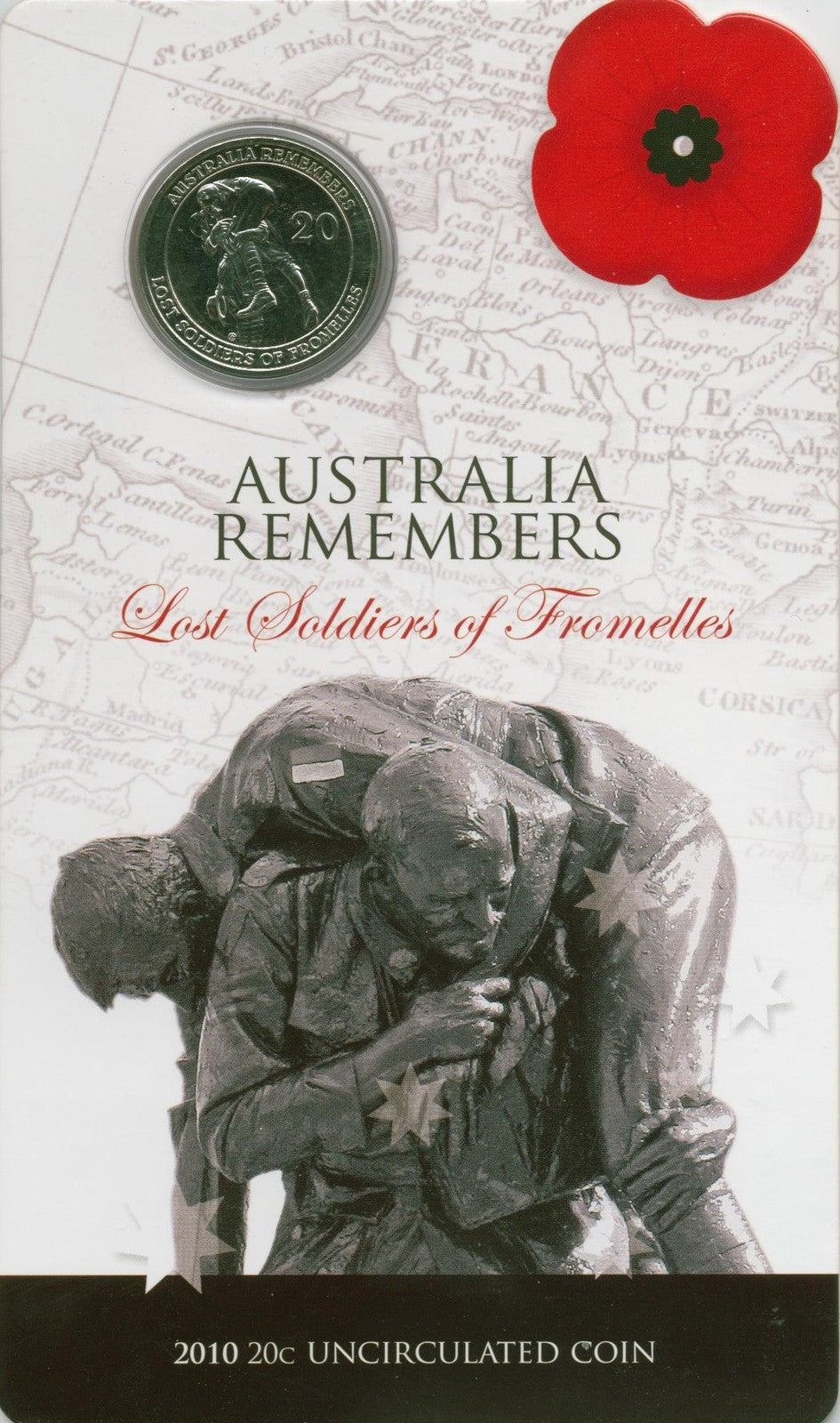 2010 20c Australia Remembers Fromelles