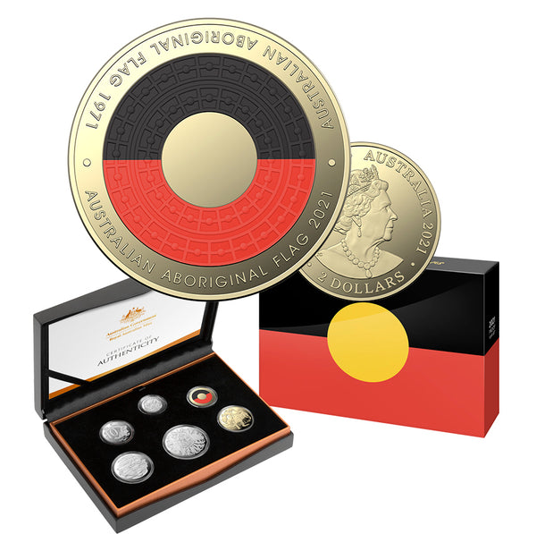 2021 RAM Yearly Proof Set 50th Anniversary of the Australian Aboriginal Flag