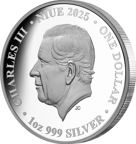 Ex Machina 2025 $1 1oz Silver Proof Coin