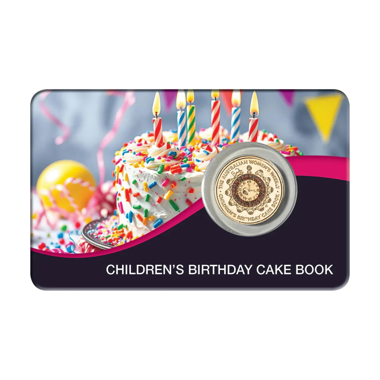 Australia Women’s Weekly Birthday Cake 2025 $2 AlBr Coin Pack