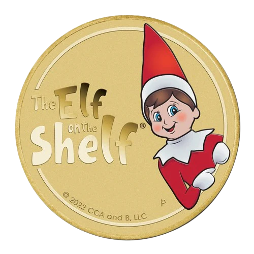 2022 $1 The Elf on the Shelf PNC